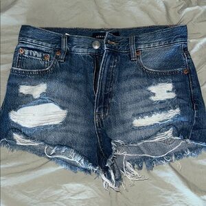 Aeropostale Light Blue High Rise Shorts